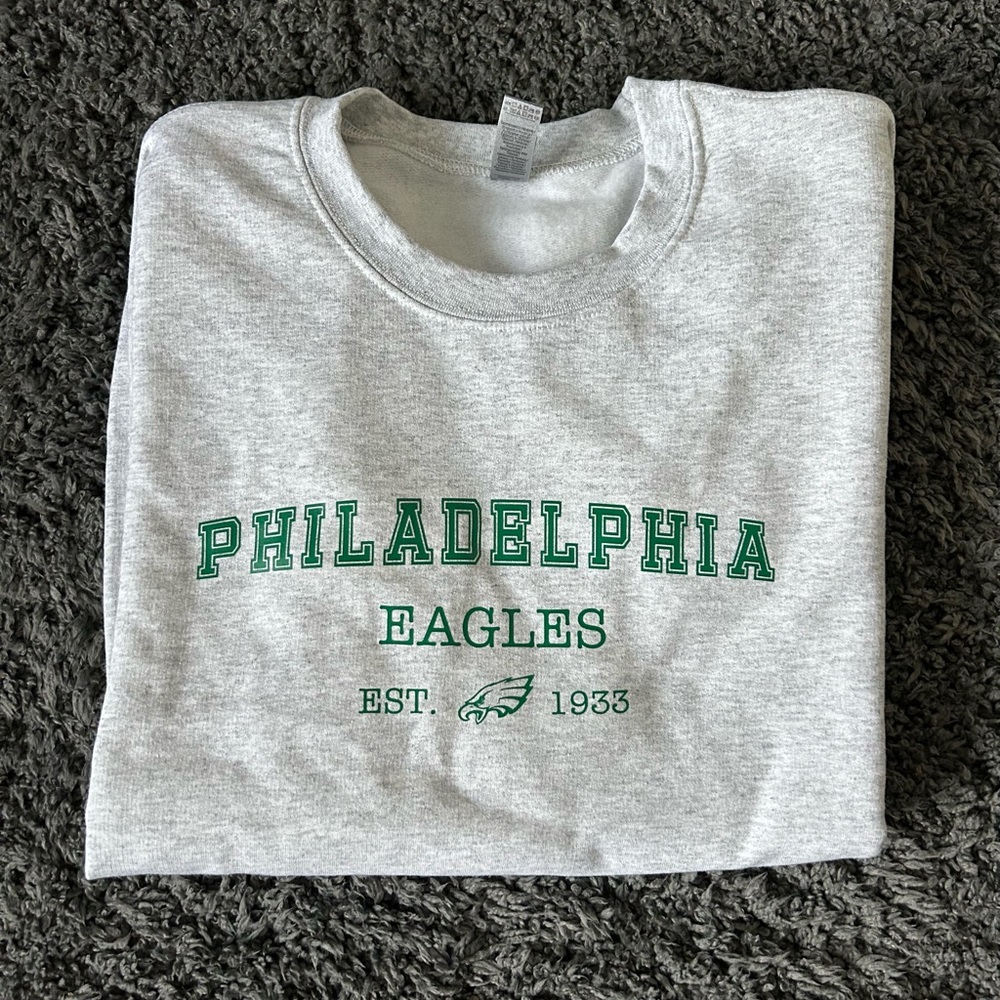 philadelphia eagles crewneck